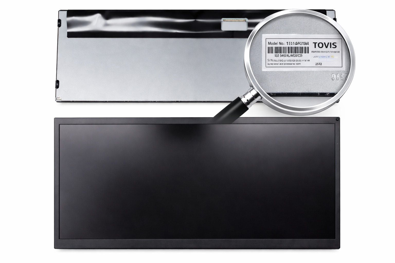 KASCADA iDeck LCD Module - TOVIS parts identification photo